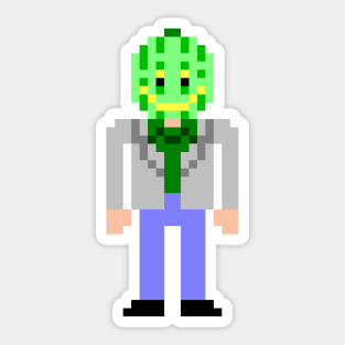 Pixel Freakster Sticker